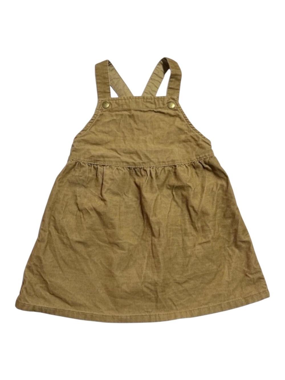 H&M light cotton corduroy jumper dress 12-18 months